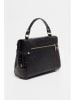 Christian Laurier Leder-Henkeltasche "Swan Croco" in Schwarz - (B)28 x (H)20 x (T)11 cm