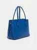 Christian Laurier Leren schoudertas "Pia" blauw - (B)33 x (H)30 x (D)12 cm