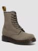 Dr. Martens Leren boots grijs