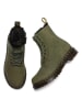 Dr. Martens Leder-Boots in Khaki