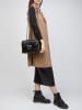 Pinko Leder-Umhängetasche in Schwarz - (B)27 x (H)19 x (T)11 cm