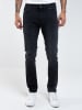 BIG STAR Spijkerbroek "Nader" - skinny fit - zwart