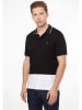 Calvin Klein Poloshirt in Schwarz/ Weiß