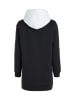Calvin Klein Sweatkleid in Schwarz/ Weiß