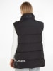 Calvin Klein Kamizelka pikowana w kolorze czarnym