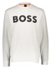 Hugo Boss Sweatshirt in Weiß