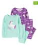 carter's 2-delige set: pyjama's paars/turquoise