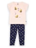 mon P´tit Dodo Pyjama lichtroze/donkerblauw