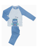 mon P´tit Dodo Pyjama blauw/grijs