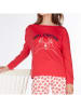 mon P´tit Dodo Pyjama rood/wit