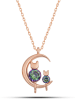 Heliophilia Zilveren ketting met hanger - (L)42 cm