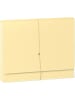 Semikolon Documentenmap geel - A4