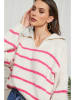 So Cachemire Pullover "Althena" in Beige/ Pink