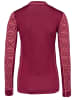 KARI TRAA Functionele longsleeve "Floke" roze/lichtroze