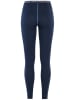 KARI TRAA Functionele legging "Hjerte" donkerblauw/wit