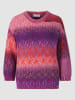 Rich & Royal Sweter w kolorze fioletowo-różowym