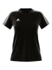 adidas Koszulka sportowa "Tiro19" w kolorze biało-czarnym