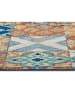 Hanse Home Küchenläufer "Mosaik" in Beige/ Hellblau