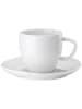 Rosenthal 6-delige set: koffiekoppen "Junto" wit - 230 ml