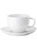 Rosenthal 6er-Set: Untertassen "Junto" in Weiß - Ø 15 cm