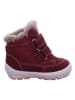 superfit Leren winterboots "Groovy" rood