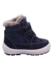 superfit Leren winterboots "Groovy" donkerblauw