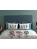 Good Morning Beddengoedset "Via" wit/mintgroen