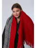 Lucky Bees Sjaal rood/zwart - (L)185 x (B)70 cm