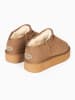 NICEBAY Leren winterboots "Hugette" camel