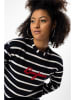 Alexa Dash Sweatshirt zwart/wit
