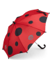 Affenzahn Regenschirm "MarienkÃ¤fer" in Rot/ Schwarz