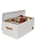 STORE IT Kerstballenbox beige - (B)58 x (H)25 x (D)36 cm