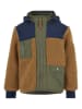 mikk-line Winterjas bruin/donkerblauw/groen