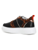 Cafe Noir Leren sneakers zwart