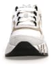 Voile Blanche Sneakersy w kolorze biało-szaro-złotym