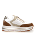 Voile Blanche Sneakers bruin/beige/wit