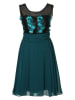 G.O.L.® FINEST COLLECTION Ballkleid in Schwarz/ Türkis