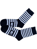 Hublot Mode Marine Skarpety w kolorze granatowo-białym