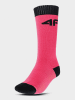 4F Skarpety sportowe (2 pary) w kolorze różowo-czarnym