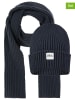 Sublevel 2tlg. Winteraccessoire-Set in Dunkelblau