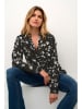 Kaffe Blouse "Margit" kaki/zwart