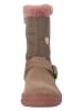 Lurchi Leder-Stiefel in Rosa