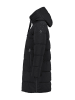 LUHTA Płaszcz pikowany "Hellanmaa" w kolorze czarnym