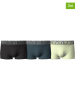 CALVIN KLEIN UNDERWEAR 3-delige set: boxershorts zwart/donkerblauw/geel