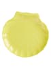 Rice Bijgerechtbord "Seashell" geel - (L)17,5 x (B)16,5 cm