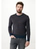 Mexx Sweter "Lucas" w kolorze pomarańczowo-granatowym