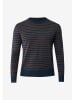 Mexx Sweter "Lucas" w kolorze pomarańczowo-granatowym