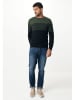 Mexx Sweter w kolorze zielono-granatowym