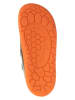 Lurchi Leder-Winterboots "Nemo-Tex" in Schwarz/ Orange