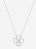DIAMANTA Witgouden ketting "Roselani" met diamanten